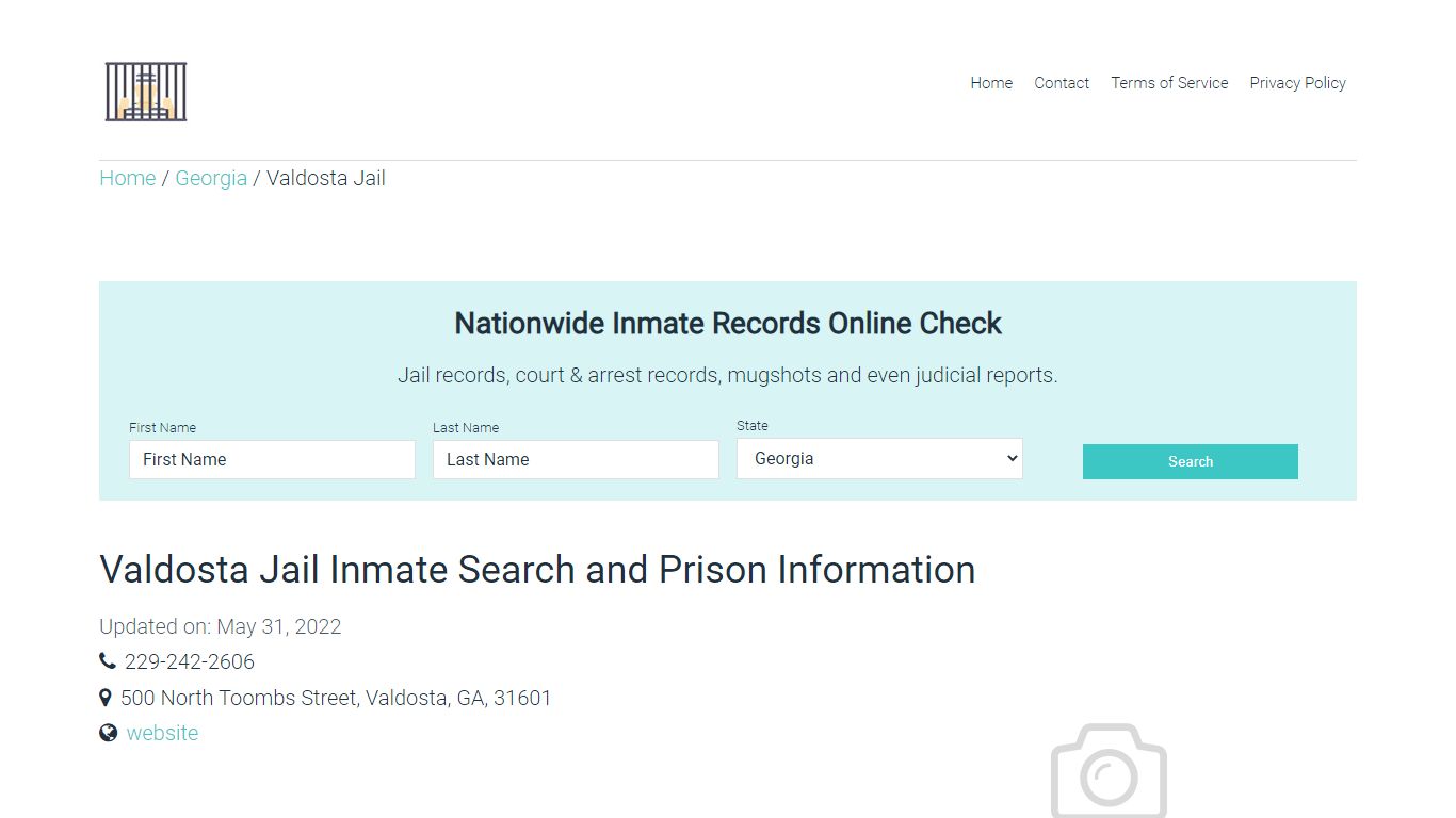 Valdosta Jail Inmate Search, Visitation, Phone no ...